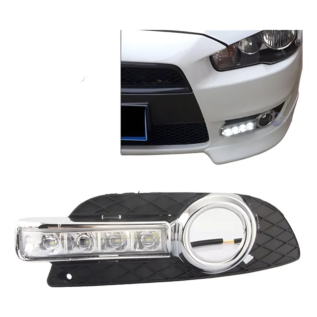 Mitsubishi Lancer 2008 + Luz Diurna Tapa De Neblineros 