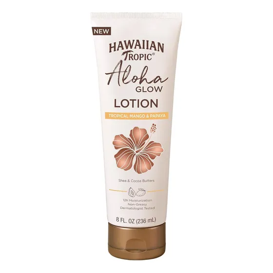 Loción Aloha Glow Hawaiian Tropic 8oz Para Bronceado