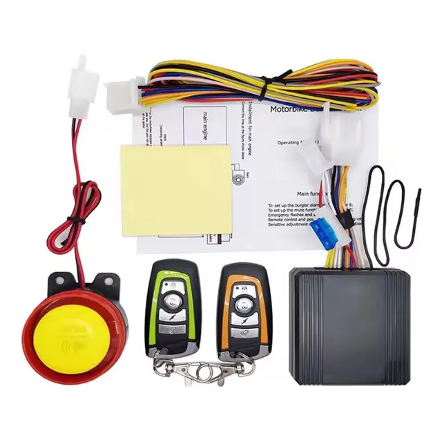 Alarma Universal Para Moto Con Encendido Remoto