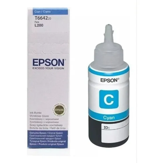 Tinta Original Cyan Para Impresora Epson 664 L100/110/120...