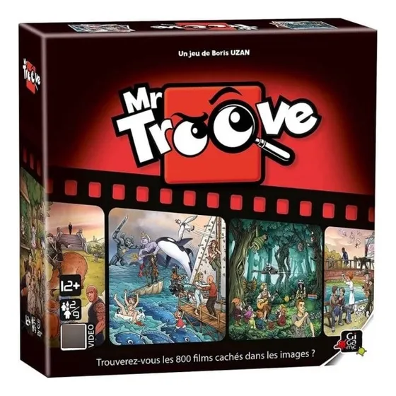 Juego De Mesa Trivia De Peliculas Mr Troove