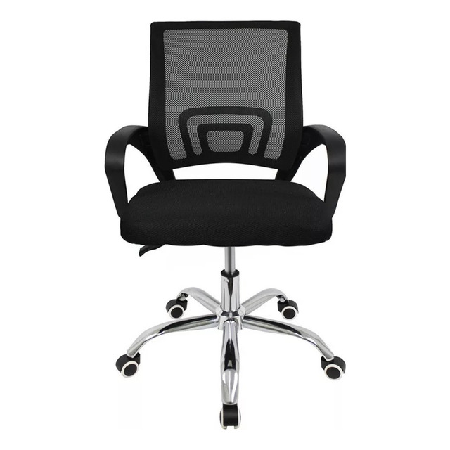 Cadeira De EscritĂłrio Rivatti Santiago Base Cromada ErgonĂ´mica Preta Com Estofado De Mesh Cadeira De EscritĂłrio Rivatti Santiago Base Cromada ErgonĂ´mica Preta Com Estofado De Mesh