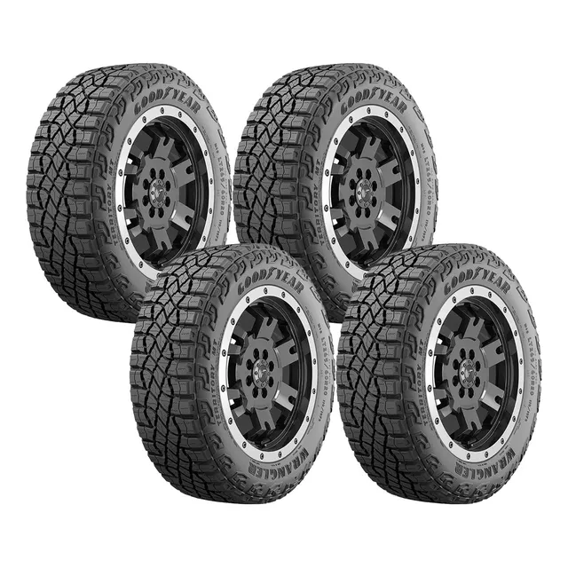 Set 4 Neumaticos Goodyear 285/70 R17 Wlr Territory Mt C 116s
