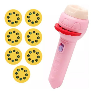 Proyector Infantil Con Carrete De Linterna Con Proyector Infantil Con Carrete De Linterna Con