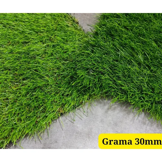 Grama Artificial 30mm De Espesor
