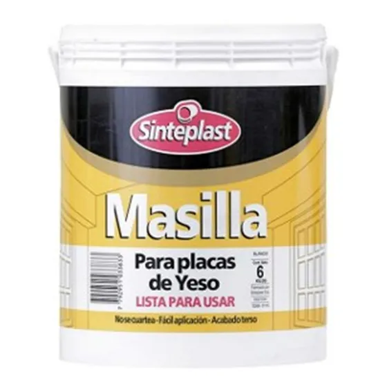 Masilla Para Yeso Sinteplast X 25kg - Tyt