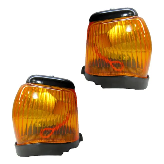2 Faros De Giro Guardabarro Mercedes Benz 1112 / 1114