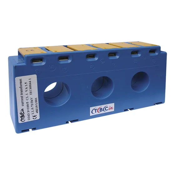 Transformador De Intensidad Trifásico 3 X 40- 500/5a Tbcin