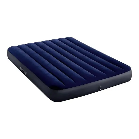 Colchão Inflável Casal Intex Resistente Camping Viagem 68758