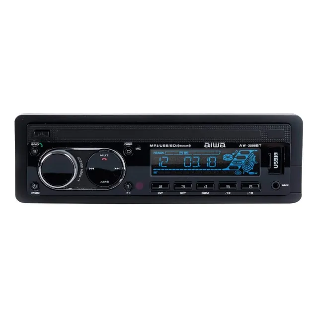 Reproductor Para Auto Aiwa Aw-3298bt  Usb  Bluetooth