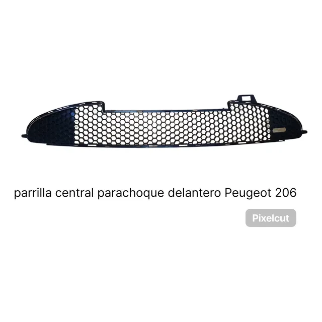 Parrilla Central Parachoque Delantero Peugeot 206