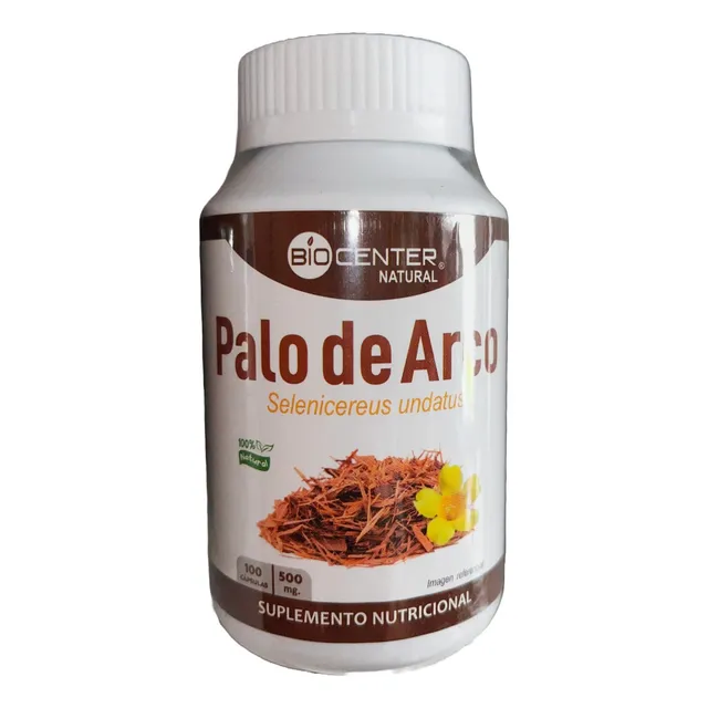 Palo De Arco 500 Mgrs Caps X 100 Sabor Neutro