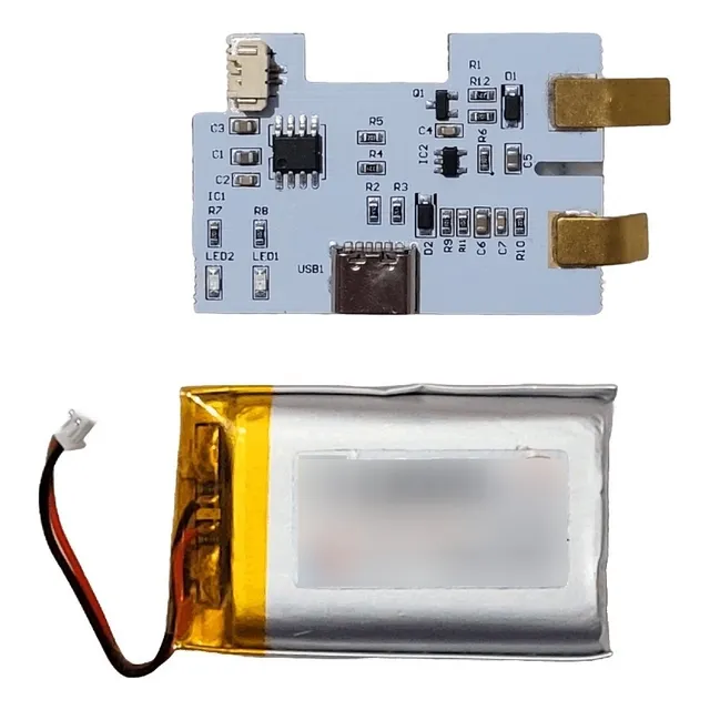 Batería Recargable + Módulo Tipo C Para Game Boy Advance Gba