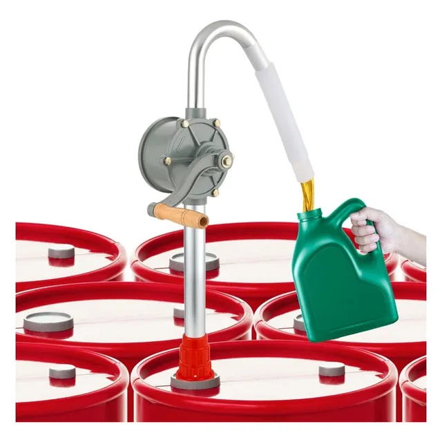 Bomba Manual Rotativa Aceite Lubricante Gasoil Y Líquidos