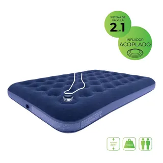 ColchĂŁo InflĂĄvel Casal Acampamento Inflador Acoplado O2flow ColchĂŁo InflĂĄvel Casal Acampamento Inflador Acoplado O2flow