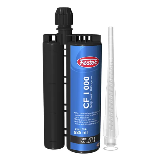 Anclaje Químico Fester Cf 1000 585ml