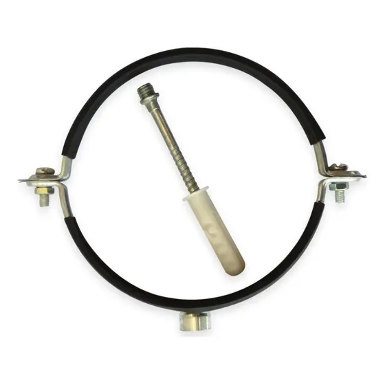Abrazadera Metálica Con Anclaje De 20 Mm 10pcs