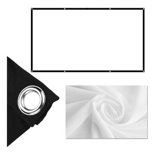 Pantalla De Proyeccion 3d Portátil 100 Pulgadas 16:9 Pantalla De Proyeccion 3d Portátil 100 Pulgadas 16:9