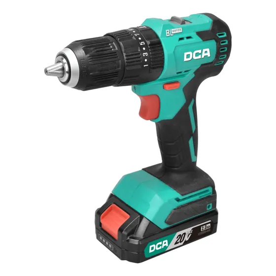 Taladro Percutor Inalámbrico Dca 20v 2.0ahx -  Adjz03-13