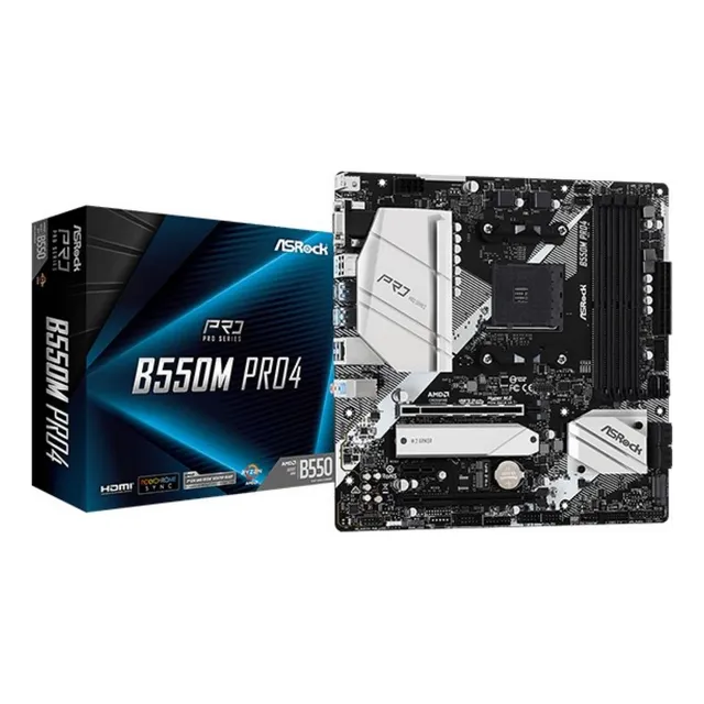 Motherboard Asrock B550m Pro4 Ddr4 Socket Am4 Nnet