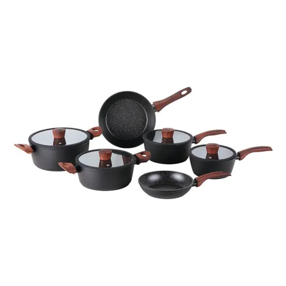Jogo Panelas Brinox Ceramic Life 6 Peças Sirius Inducao