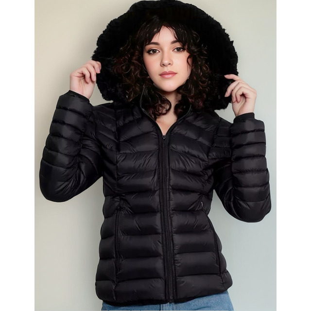 Jaqueta Feminina Puffer Bobojaco Blusa de Frio Forrada Jaqueta Feminina Puffer Bobojaco Blusa de Frio Forrada