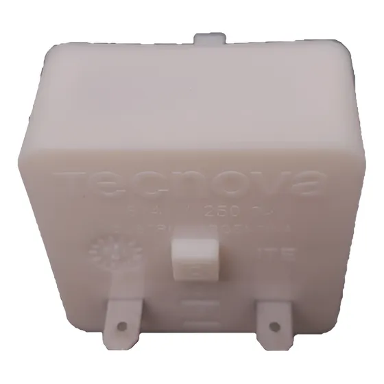 Reloj Timer Tecnova Lavarropas Eje Cuadrado Dos Contactos