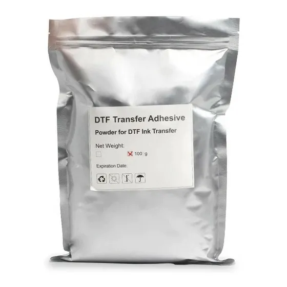 Poliamida Negra Polvo Tpu Dtf Adhesivo Textil Estampado 200g