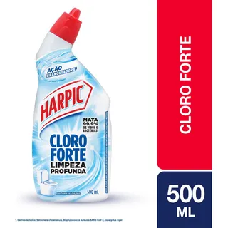 Desinfetante SanitĂĄrio LĂquido Harpic Cloro Forte 500ml Desinfetante SanitĂĄrio LĂquido Harpic Cloro Forte 500ml