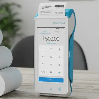 10 Rollos Papel Termico Terminal Bancaria Point Smart Blanco
