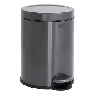 Contenedor Redondo Metálico De Pedal 6 Lts. Rubbermaid Contenedor Redondo Metálico De Pedal 6 Lts. Rubbermaid