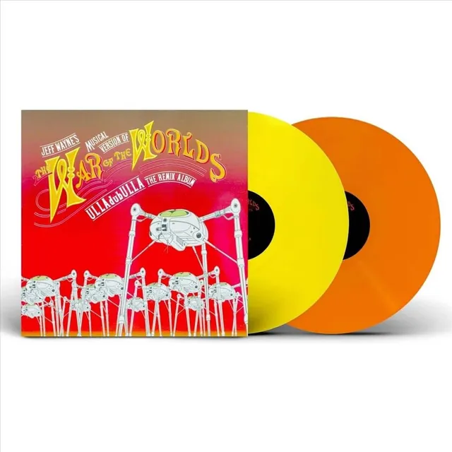 Vinilo Con La Banda Sonora De La Guerra De Los Mundos