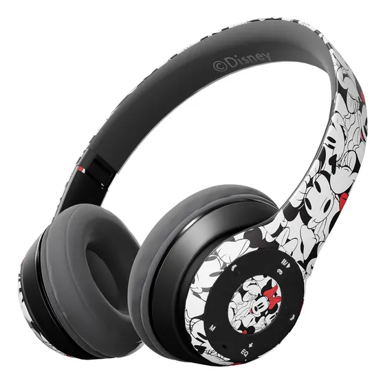 Auriculares Bluetooth Disney Minnie Mouse Con Micrófono Y Ha