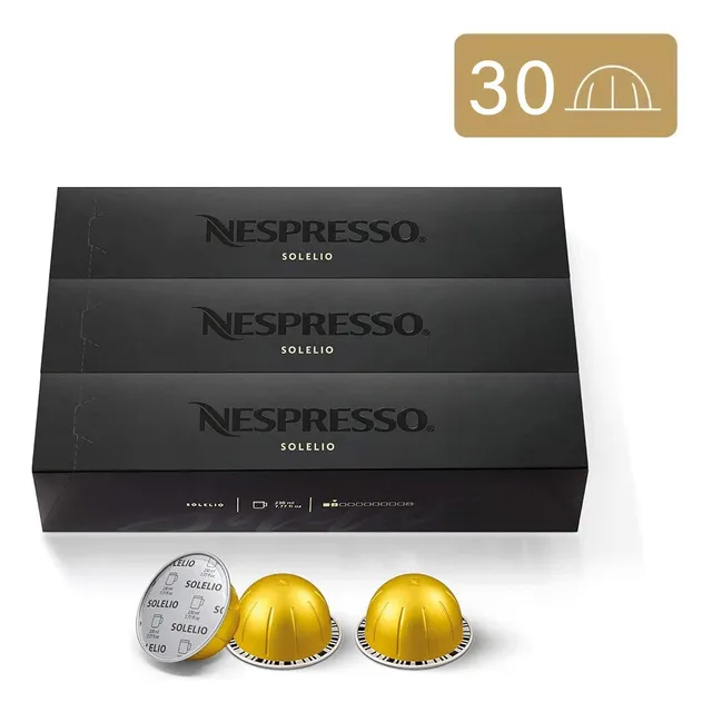 30 Cápsulas De Café Nespresso Vertuo Solelio