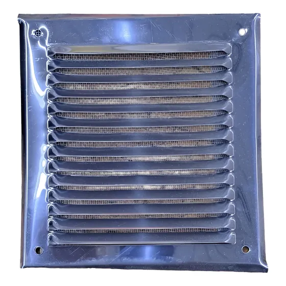 Rejilla 15x15 Ac. Inox C/mosquitero