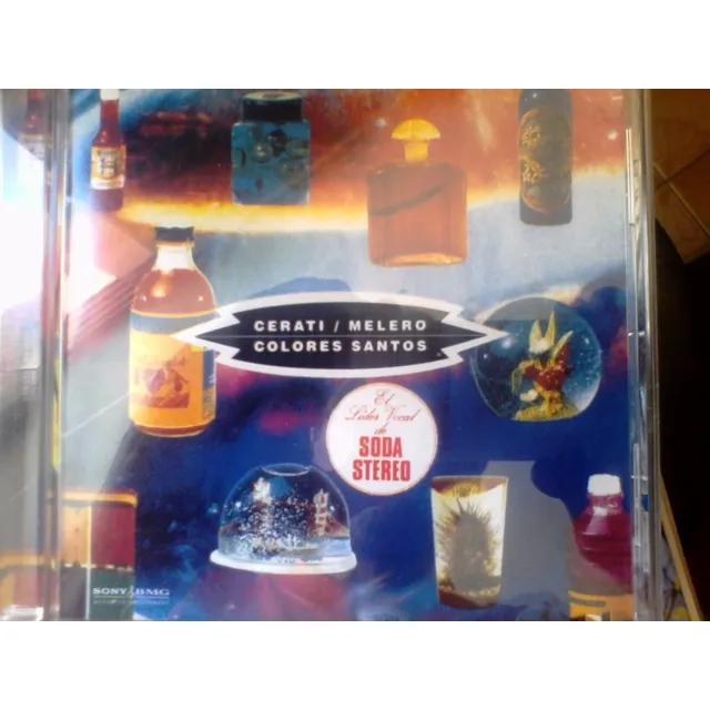 Cd Gustavo Cerati & Daniel Melero - Colores Santos