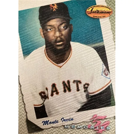 Mlb Monte Irvin  Sal Maglie Gigantes Nueva York Campeones 54