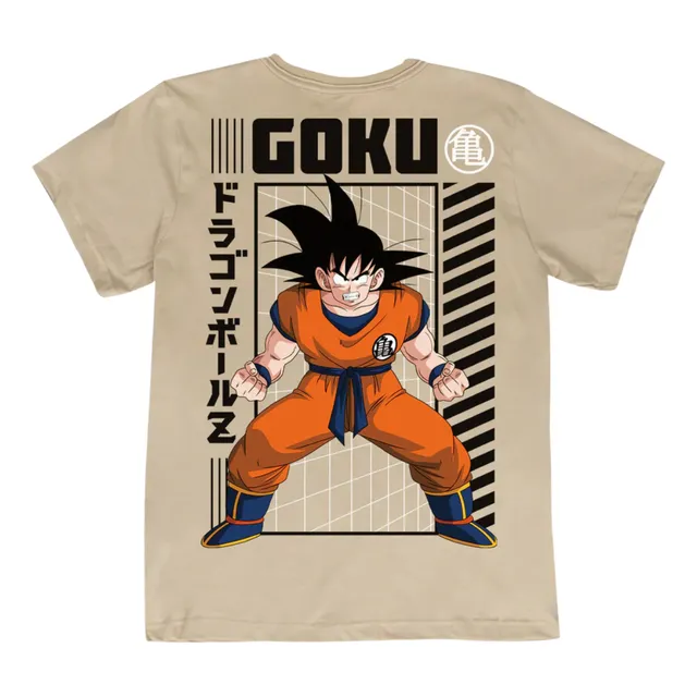 Playera Goku Dragon Ball Mascara De Latex Oversize Hombre