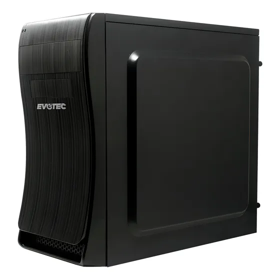 Evotec Gabinete Bassu Ev-1014 Gabinete Mid Tower Incluye Fuente De Poder 600w