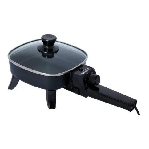 Sarten 6 PuLG Elect. C/negro Brentwood