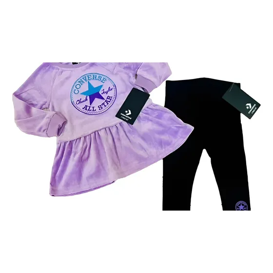 Conjunto Converse Original 2 Piezas - Talla 12 Meses Niña