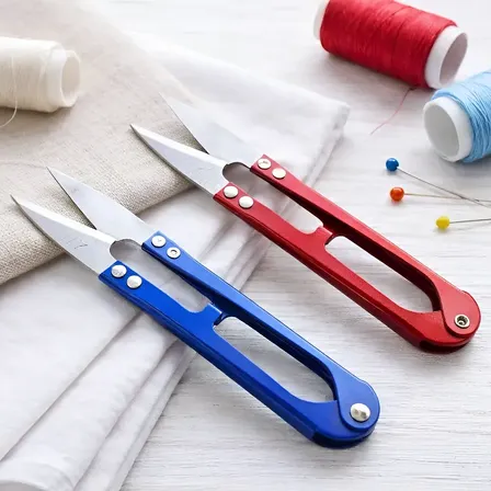 Kit 2 Tesouras De Arremate Metal Premium Pic Bordado Costura Sortido