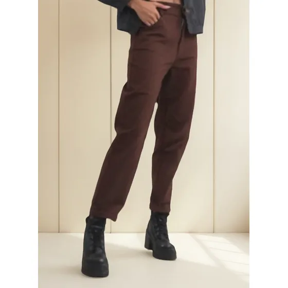 Pantalon Mom Fit Bengalina