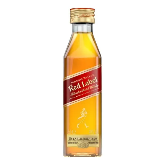 Whisky Johnnie Walker Etiqueta Roja (12 Miniaturas)red 50ml
