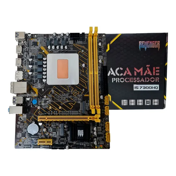 Placa Mãe C/processador Integrado I5 7300hq Ddr4 Até 64gb