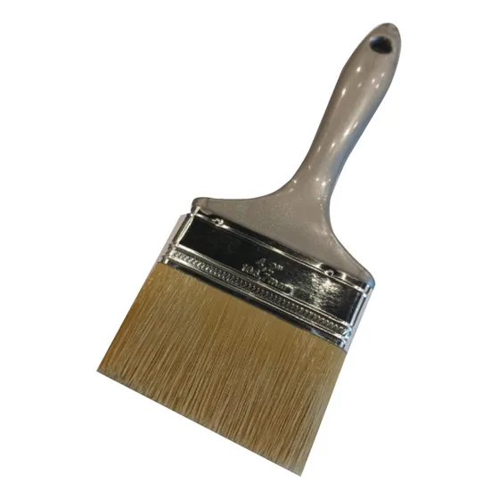 Pincel De 4  Silver Cerda Sintética V1