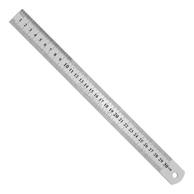 Regla Metalica De 15cm De Largo