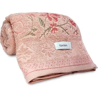 Toalha De Banho Karsten Yuna 100% AlgodĂŁo Barra Floral Macia Toalha De Banho Karsten Yuna 100% AlgodĂŁo Barra Floral Macia