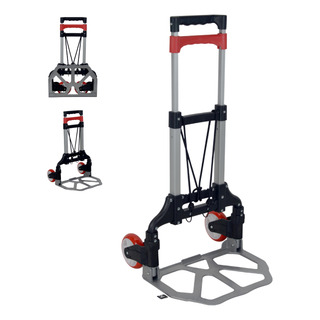 Diablo De Carga Plegable 100 Kg Altura Ajustable Resistente Diablo De Carga Plegable 100 Kg Altura Ajustable Resistente