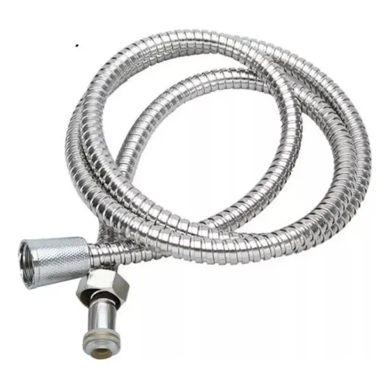 Manguera Flexible Ducha Challa 1.6 Metros Acero Inox